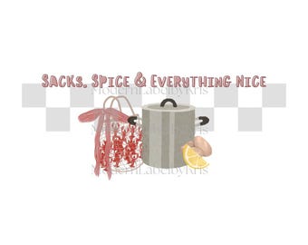 Sacks, Spice and Everything Leuke geruite langoesten