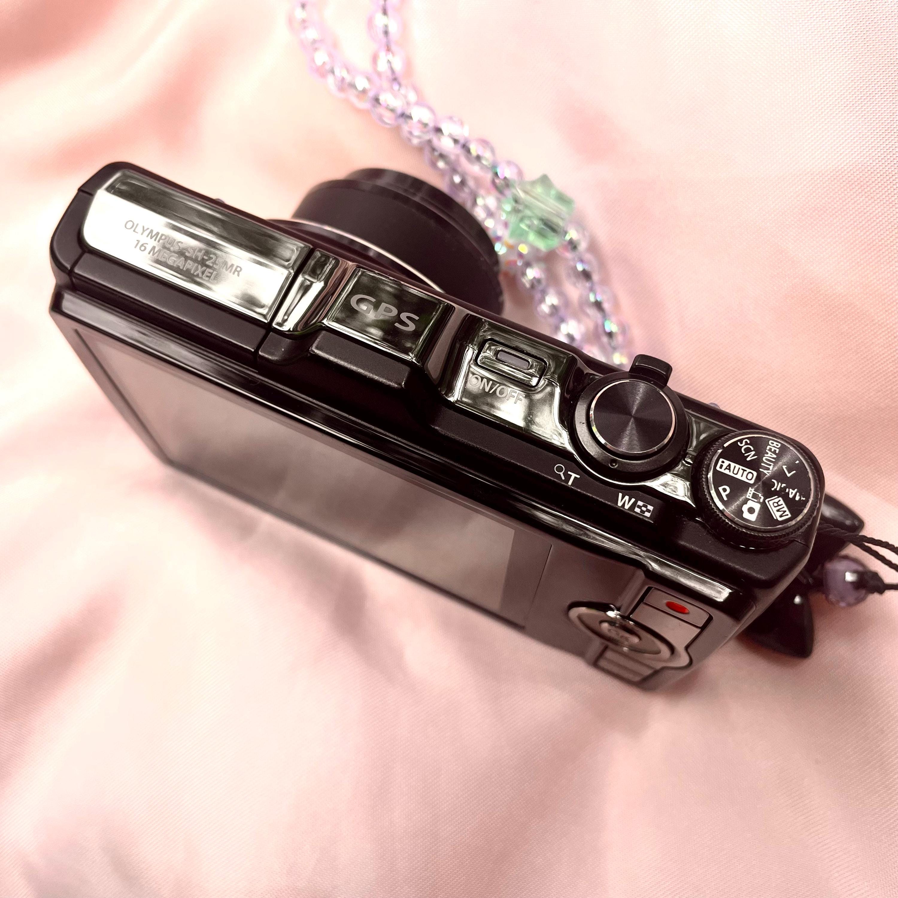 ネット決済】デジタルカメラ SH25MR OLYMPUS BLACK ジャンク品 OLYMPUS