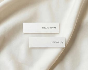 Altes Geld Hochzeit Tischkarte Vorlage, flache und gefaltete Esstisch Namensschilder, digitaler Download, PSTN26