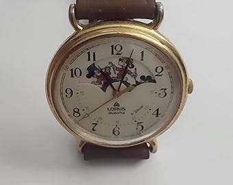 Mickey Mouse LORUS QUARTZ V501-0A20 & Timex Water Resistant  display picture 3