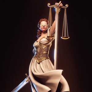 chinese dress ladies Amazon.com: Unicorn Studio 13 1/4" Blindfold Lady Justice Holding Sword and  Scale Resin Sculpture Bronze Finish : Home & Kitchen