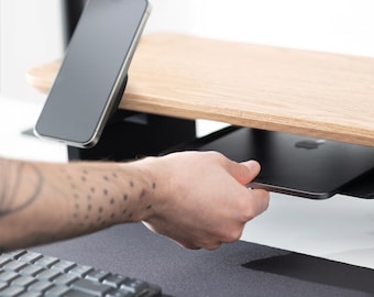 Modulaire monitorstandaardaccessoires – uitbreidingsmodules voor bureau-organisatie