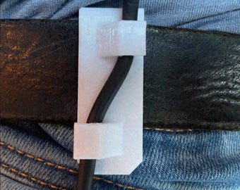 Clip para cinturón de cable para PSVR2 y otros auriculares VR, accesorio para gestión de cables VR, clip seguro para la cintura, evita que el cable se arrastre para PlayStation VR2.