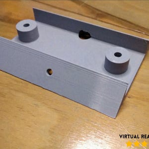 Corner Mount for Valve Index Base Station or HTC Vive Lighthouse, Minimalist VR Tracker Wall Bracket, Stable VR Sensor Mounting Solution