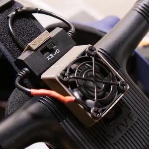 HTC Vive Pro Wireless Fan Mount – Cooling Solution for Overheating Issues – Reduce Temperatures and Prevent Gray Screens in HTC Vive Pro