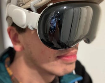 Clip para visera de gorra Apple Vision Pro: clip ligero compatible con Apple Vision Pro: estabilizador de auriculares manos libres cómodo.