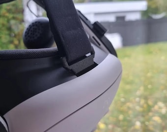 Adaptador de correa para la cabeza HTC Vive DAS para Meta Quest 3: ajuste seguro sin velcro, mayor comodidad y estabilidad para juegos de realidad virtual con HTC Vive