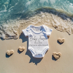 Adventurous Pregnancy Announcement, Travel Baby Announcement, Gender Neutral Social Media Reveal, Digital Baby Reveal, Instagram, adventure