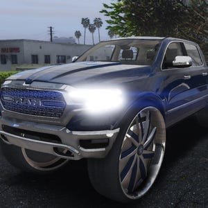 19 Schafbock Esel | Benutzerdefinierte FiveM Gabelknoten Mod | Digitales Donk Fahrzeug für GTA V