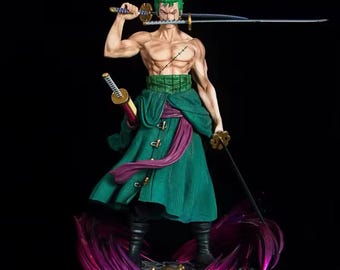 anime figure swordsman figure anime statue huge piece