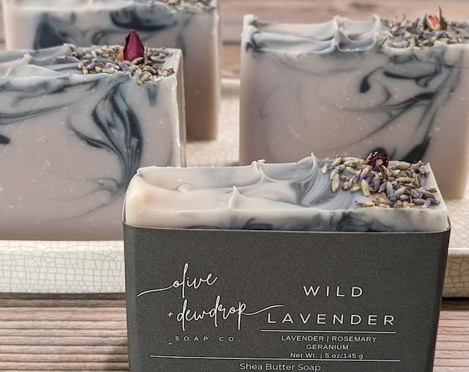 Wild Lavender Soap Artisan Soap Handmade Soap Cold Process Soap wild-lavender-soap-artisan-soap-handmade-soap-cold-process-soap