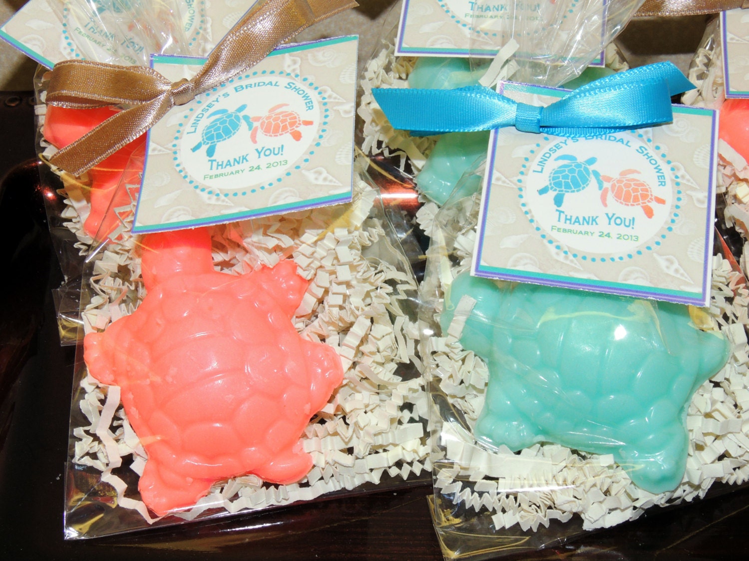 Set of 10 Turtle Soap Favors Party Favors Bridal Shower Baby Etsy