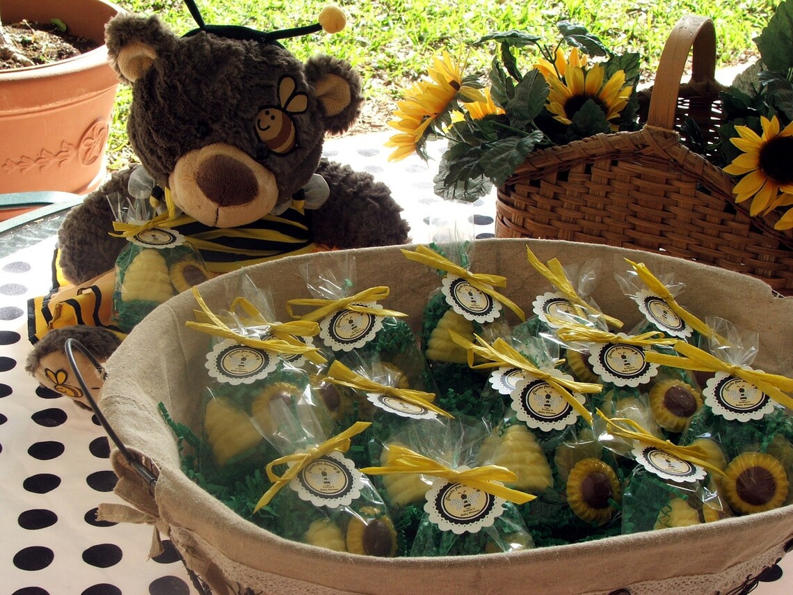 Set of 25 Bee Hive Soap Favors Baby Shower Birthday Custom Etsy