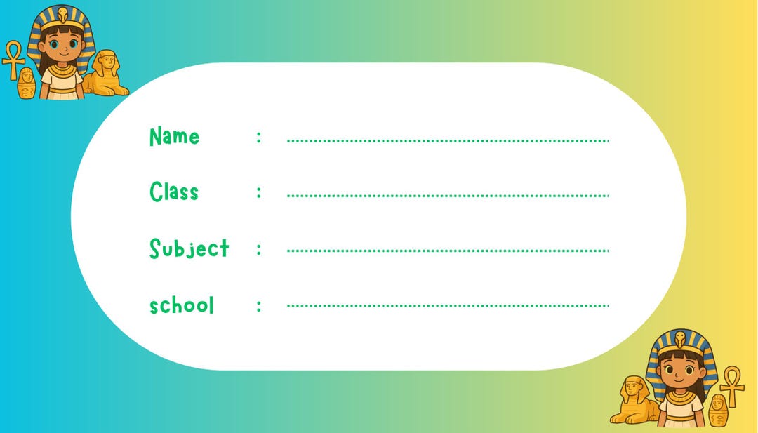 Printable Back to School Name Tags: Editable PDF School Labels (A4/A5 ...