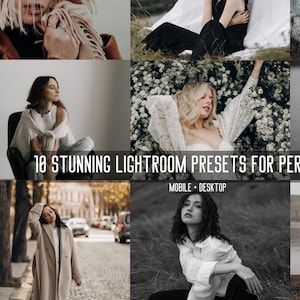 Lightroom Preset Pack – 10 Stunning Presets for Mobile & Desktop
