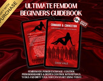 Femdom Guide for Beginners |  FLR & Female Dominance eBook | + Bonus 30-Day Confidence Action Plan, Dominant Mindset Training