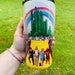 Wizard of Oz tumbler, Oz Tumbler, glitter Tumbler, personalized tumbler 
