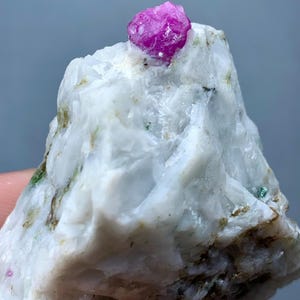 Natural Ruby Crystal Specimen: 336 Carats, Jagdalak Afghanistan Origin