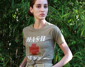 Vintage 70s khaki Mash T-Shirt