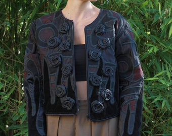 Vintage 80s La Coleccion Judith Roberto fancy bolero style jacket