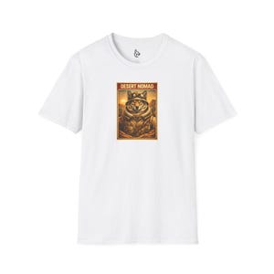 Desert Nomad Coyote T-Shirt Vintage Explorer Animal Tee Primal Souls Collection Western Desert Graphic Shirt Adventure Streetwear image 6