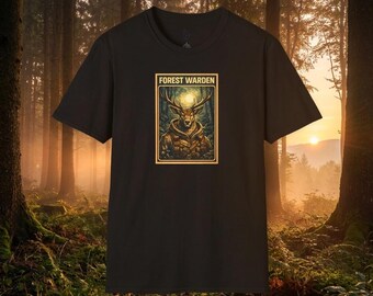 Forest Warden Deer T-Shirt | Vintage Nature Explorer Tee | Wildlife Graphic Shirt | Primal Souls Collection