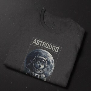 Husky Astronaut Shirt | Siberian Husky Dog T-Shirt | Dog Lover Gift | Space Dog Tee