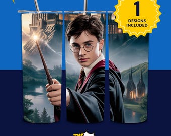 Gobelet 20 oz Wizard Harry, gobelet en acier inoxydable Fantasy School