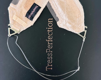 Topper Gripper Velvet HumanHair Topper Grip Band with Silicone and  TLace Secure No-Slip Hold for Wigs & Toppers Swiss Lace  Adjustable Halo