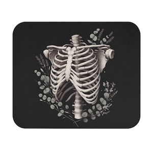 Anatomy Lovers Mouose Pad - Skeleton Ribcage