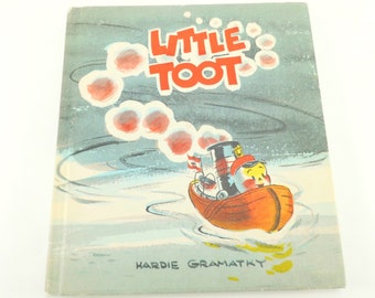 Little Toot Children's Book Written and Illustrated by Hardie Gramatky Weekly Reader Children's Book Club Edition
