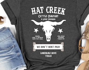 Lonesome Dove Graphic Tee: Western Vintage Cowboy T-Shirt