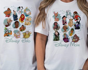 Disney Family Vacation Shirts | Cartoon Character Matching Tees