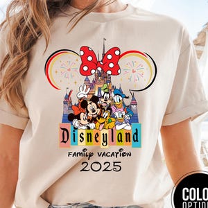 Disneyland Trip 2025 Shirt, Disneyland Family Trip Matching Shirt, Disneyland Family Vacation 2025 Shirt, Disneyworld Trip Shirt