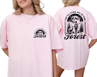 Comfort Colors® Forest Hike Shirt: Outdoorsy Graphic Tee