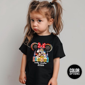 Disneyland Family Vacation 2026 Shirt image 4