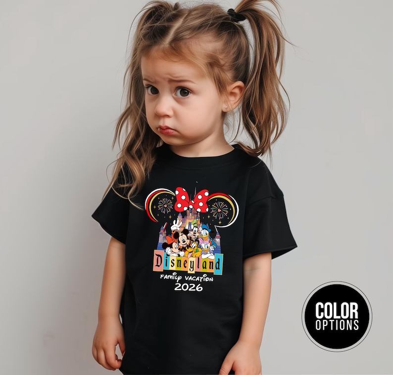 Disneyland Family Vacation 2026 Shirt image 4