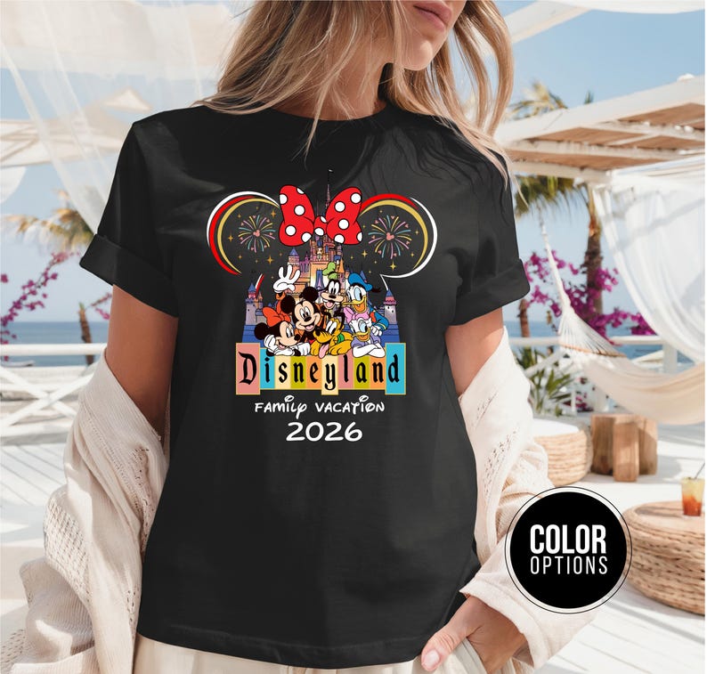 Disneyland Family Vacation 2026 Shirt image 11