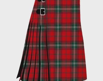 Seton moderne tartan kilt - Schotse handgemaakte seton 16oz zwaargewicht 8 yard traditionele tartan kilt