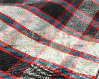 Macpherson Hunting Modern Heavyweight Handmade Tartan Fabric - Tartan Fabric by the Yard - 16 Oz Acrylic Wool - Handmade Machine Washable