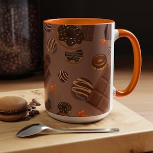 Chocolate Treats Coffee Mug: Fun Candy Kitchen Decor, Coffee Lover Gift