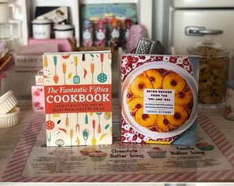 BAKING COOKBOOK - Choose 1/12 or 1:6 Scale Miniature