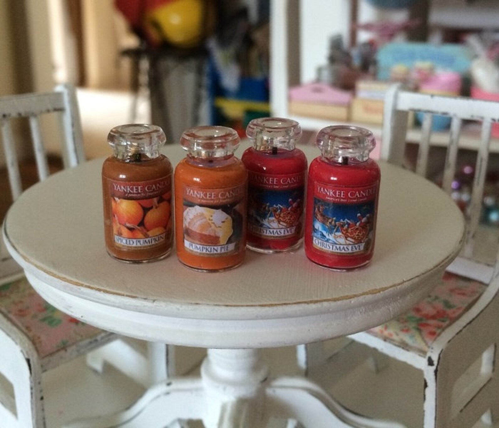 GLASS JAR CANDLE 112 Scale Dollhouse Miniature Etsy