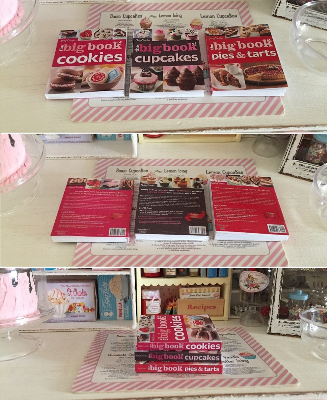 BAKING COOKBOOKS - Cookies Cupcakes Pies Tarts Cakes Desserts Christmas ...