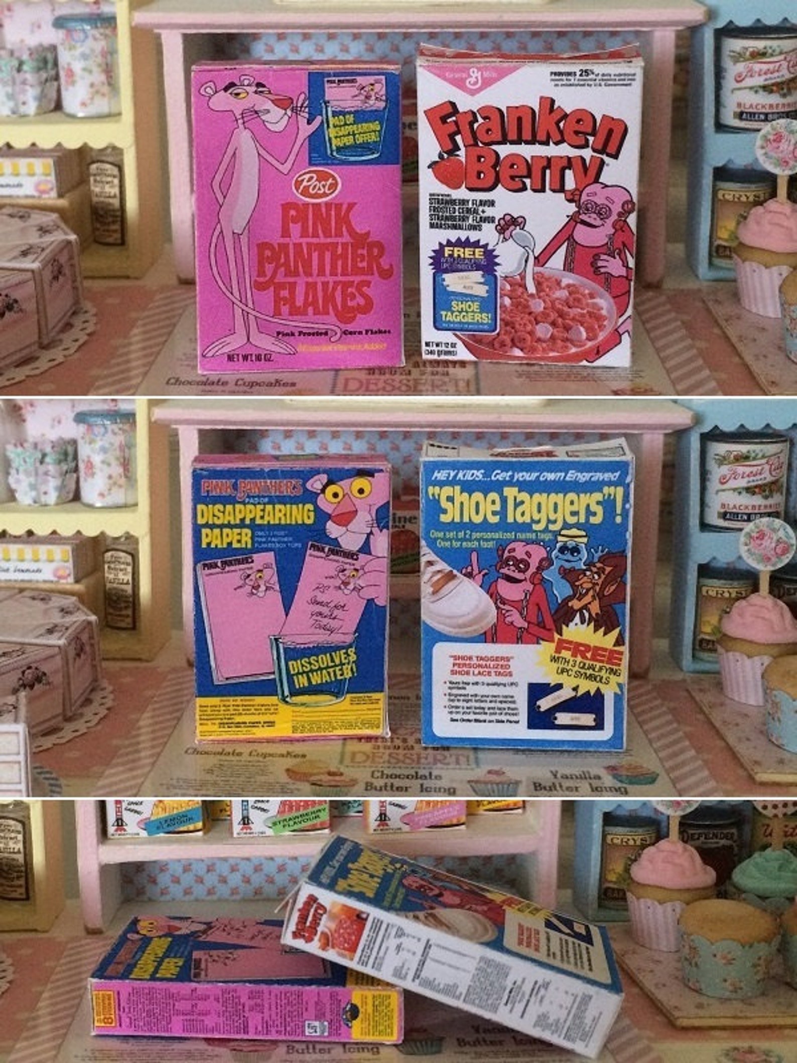 Retro VINTAGE CEREAL BOXES Available in 112 Scale or 1/6 Etsy