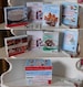 MINIATURE COOKBOOKS - Christmas Holiday Pies Cakes Cupcakes Baking - Choose 1/12 or 1:6 Scale Miniature 