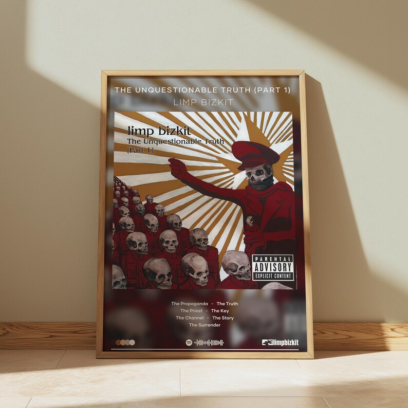 Limp Bizkit Poster | the Unquestionable Truth (part 1) Print | Music ...