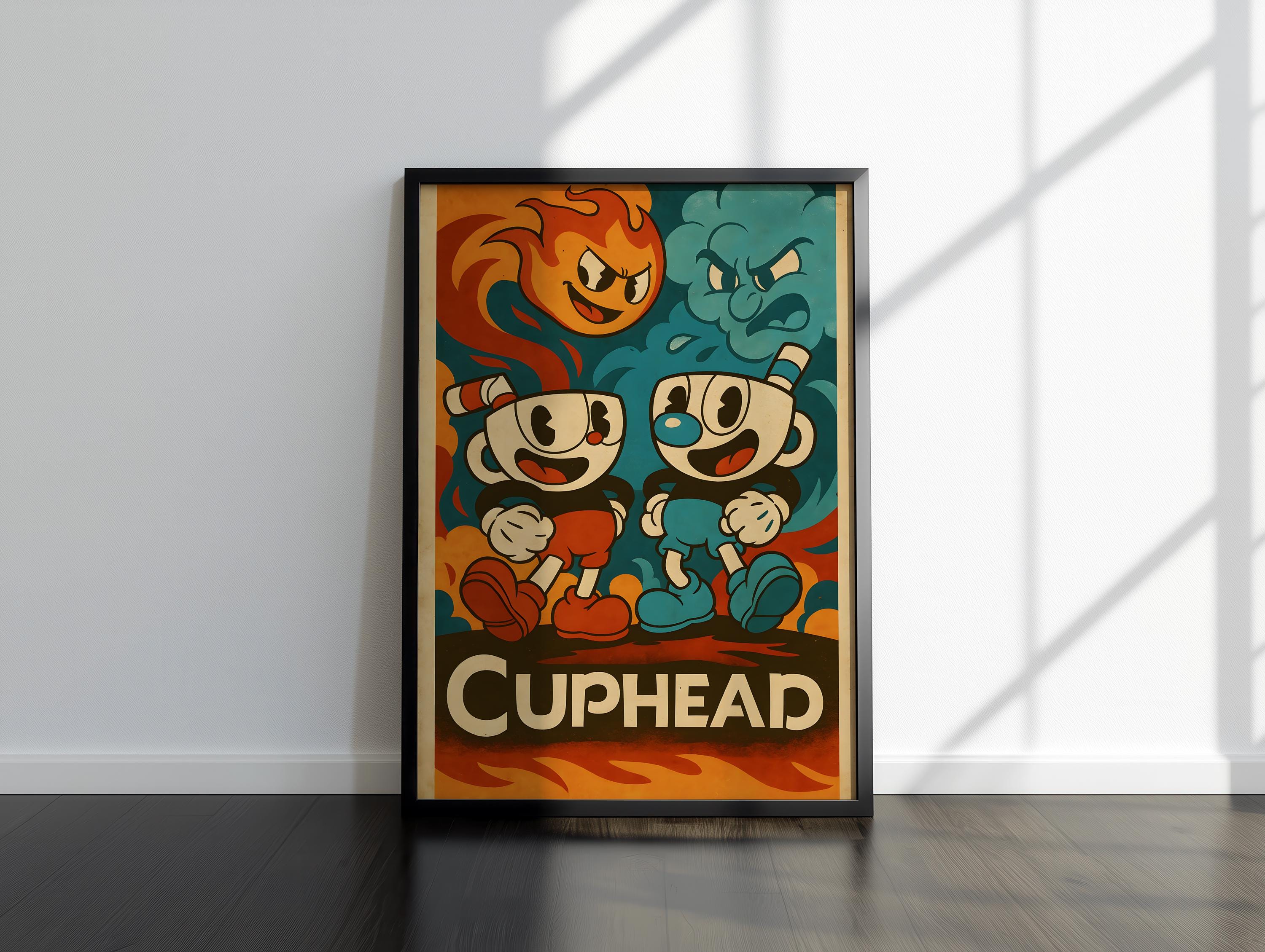 Cuphead poster - Etsy 日本