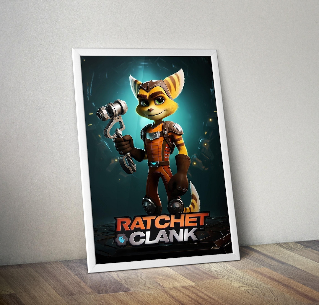 Ratchet | Ratchet and Clank Poster | Ratchet and Clank Artwork | Game ...