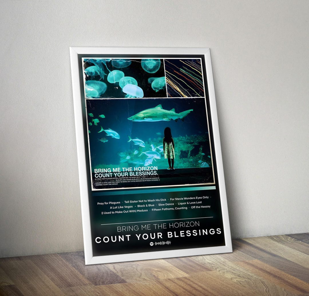 Bring Me the Horizon Poster Print | Count Your Blessing Poster | Album ...